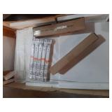 Winsome Halifax Cabinet with 5 Drawer & 1 Side Cabinet White: Modern Office Furniture, Wood Composite Printer Stand - Retail: $120