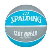 Spalding Fast Break All Surface Blue/Silver Basketball Size 7  29.5