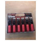 GMC G5000 Red 1  x 14  Rugged Durable Ratchet Tie Down Straps (1 500 LB Break Strength)  6 Pack