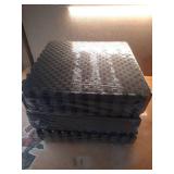 EVA Foam Exercise Mat, 18-Pack Interlocking Puzzle Tiles - Non-Slip Gym Flooring for Home Workout, Kids Play & Equipment Padding 18 square feet  - Retail: $40