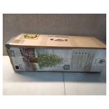 My Texas House 4FT Pre-Lit Cypress Pot Christmas Tree LED Lights - Retail: $90