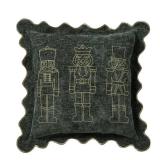 Decorative Nutcracker Soldiers Throw Pillow
