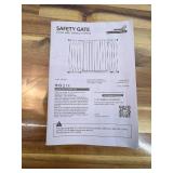 GROWNSY Baby Gate Dog Gate, Auto-Close Safety Metal Baby Gates for Stairs & Doorways, Extra Wide 29.5"-49", Height 30", Double Lock, Anti-Trip Pedal, Pressure Mounted and Double Door Swing Child Gate