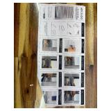 Joydeco No Tools No Drill Window Blinds for Indoor Windows, Blackout Shades Cellular Shades Cordless, No Drill Blinds for Windows, Window Shades for Home, Bedrooms, Doors (White, 30" W x 64" H)