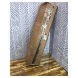 Joydeco No Tools No Drill Window Blinds for Indoor Windows, Blackout Shades Cellular Shades Cordless, No Drill Blinds for Windows, Window Shades for Home, Bedrooms, Doors (White, 30" W x 64" H)