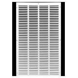 22" x 34" Return Air Grille - Sidewall and Ceiling - HVAC Vent Duct Cover Diffuser - White Outer Dimensions: 23.75w X 35.75"h