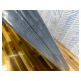 Kisston 6 Pack Acoustic Desk Divider Desk Partition 24 x 24" Stand Up Freestanding Desk Privacy Panel Noise and Visual Distractions Reducing Table Divider for Student Reception Area Office(Dark Gray)