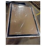 27x40 Poster Frame Black, 27x40 inch Movie Poster Frame with HD Plexiglass Durable and Scratch-proof for Horizontal or Vertical Wall Mounting, 1 Pack