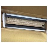 Hodedah Import 3-Shelf, Foldable Multi-Purpose Bookcase from Recycled Material, Stylish Storage with 40.6x30.4x91.4cm Dimension, Maximum Weight 10 Pounds, Black