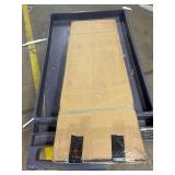 Hodedah Import 3-Shelf, Foldable Multi-Purpose Bookcase from Recycled Material, Stylish Storage with 40.6x30.4x91.4cm Dimension, Maximum Weight 10 Pounds, Black