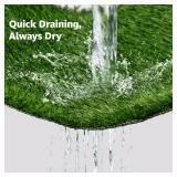 LOOBANI Large Dog Grass Pad with Tray - 35x23in Dog Litter Box with 2 Artificial Grass Patch + 2 Washable Pee Pads - Potty Tray for Balcony Apartment Indoor Outddor Use