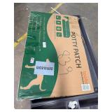 LOOBANI Large Dog Grass Pad with Tray - 35x23in Dog Litter Box with 2 Artificial Grass Patch + 2 Washable Pee Pads - Potty Tray for Balcony Apartment Indoor Outddor Use