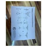 STORAGE MANIAC Outdoor Umbrella Drying Rack, 8 Lines with 82 Feet Drying Space, Steel Frame & Adjustable Height, 4-arm Umbrella Clothesline for Laundry, Collapsible Clothes Drying Rack for Backyard