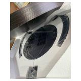 Round Coffee Table, 31" Coffee Table for Living Room Decor, 2-Tier Storage with Steel Frame, Space-Saving Wood Center Table, Modern Style Easy Assembly (Dark Coffee)