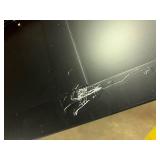 Retails for $140! ChooChoo Tall Bathroom Storage Cabinet with 6 Doors, Freestanding Floor Cabinet with Adjustable Shelves, Black Pantry Cabinet for Bathroom, Kitchen, Laundry Room