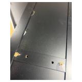 Retails for $140! ChooChoo Tall Bathroom Storage Cabinet with 6 Doors, Freestanding Floor Cabinet with Adjustable Shelves, Black Pantry Cabinet for Bathroom, Kitchen, Laundry Room