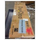 Retails for $140! ChooChoo Tall Bathroom Storage Cabinet with 6 Doors, Freestanding Floor Cabinet with Adjustable Shelves, Black Pantry Cabinet for Bathroom, Kitchen, Laundry Room