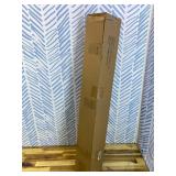 1 Inch Silver Double Curtain Rods for Windows 66 to 120 Inches(5.5-10ft), USFOOK Adjustable Heavy Duty Drapery Rods, Telescoping Dual Curtain Rod with Translucent Finials, Wall Mounted