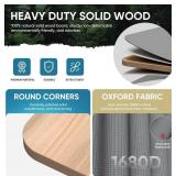 Bunkie Board Twin Size Bed Boards for Under Mattress 38"x75" - Heavy Duty Reinforced Wood Support Board with Anti-Sag Design, Fits Metal Frames/Platform Beds/Sleeper Sofas - Grey