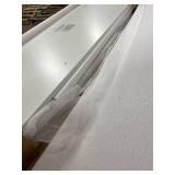 ChooChoo Narrow Console Table, Chic Accent Sofa Table, Entryway Table, White