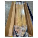 Retails for $119! Wallniture Forme 48 inch Long x 10 in Deep Rustic Floating Shelves for Wall Storage, Wall Bookshelf for Living Room Decor, Kitchen, Office Floating Shelf, Set of 3, Burnt, Wood