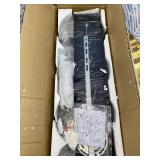 Retails for $107! Siittoo Modern Chandeliers for Dining Room, 40in Dimmable LED Pendant Lights Kitchen Island with Remote Control, Adjustable Height Kitchen Island Lighting Fixture with Spotlights(34W