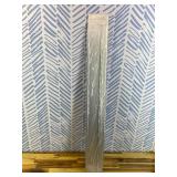 Gaahing Aluminum Floor Transition Threshold Strip, Bridge The Height Gap Between 0.5cm to 1.3cm for Doorway, Threshold, Transition Between Tile and Laminate Planks (0.9m x 10cm, Matte Silver)