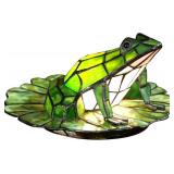 Dale Tiffany TA101231 Tiffany Frog Lily Pad Accent Lamp