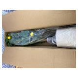 Artificial Lemon Tree, 5ft Tall Fake Lemon Silk Plant with White Planter, Faux Lemon Plastic Fruit Tree for Indoor Home Decor Office Garden