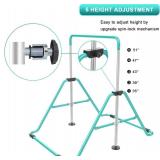 Retails for $115! KidoGym Gymnastics Bar, Gymnastic Bar for Kids for Home, Foldable Gymnastics Training Bars with Adjustable Height, Expandable Folding Horizontal Kip Bar