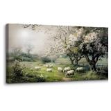 crmotu Tree Wall Art for Living Room