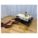 Retails for $159! Garvee 450 Lbs Capacity Low Profile Transmission Jack with Safety Straps, 7-23 Inch Lift Range, Heavy Duty Auto Repair Lifting Jack with 4 Wheels for for Smaller Vehicles, Black