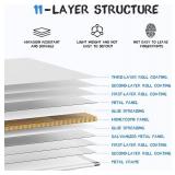 DUMOS Magnetic Whiteboard Kit for Wall 36" x 24", Dry Erase Board with 1 Dry Eraser, 2 Multicolor Markers and 4 Magnetic Pins, Reinforced Aluminum Frame