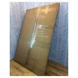 DUMOS Magnetic Whiteboard Kit for Wall 36" x 24", Dry Erase Board with 1 Dry Eraser, 2 Multicolor Markers and 4 Magnetic Pins, Reinforced Aluminum Frame