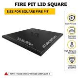 Retails for $139! Fire Pit Burner Lid 34" x 34" Square Drop-in Burner Pan Firepit Cover Multiple Sizes and Shapes Available Alloy Steel