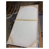 Retails for $105! Ouzzlie Tree Wall Decor Painting Large Gold Artwork Picture 29" x 59"