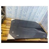 Americanflat 12x20 Picture Frame with Polished Plexiglass - Black Picture Frame - Wide Photo Frames Made of Engineered Wood for Vertical or Horizontal Wall Display - Epic Collection - Black