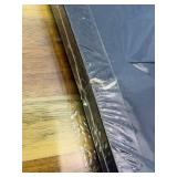 Americanflat 12x20 Picture Frame with Polished Plexiglass - Black Picture Frame - Wide Photo Frames Made of Engineered Wood for Vertical or Horizontal Wall Display - Epic Collection - Black