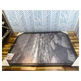 Americanflat 12x20 Picture Frame with Polished Plexiglass - Black Picture Frame - Wide Photo Frames Made of Engineered Wood for Vertical or Horizontal Wall Display - Epic Collection - Black