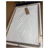 LOAAO 20 X30 Gold Bathroom Mirror, Rounded Rectangle Gold Frame Mirror, Brushed Gold Bathroom Vanity Mirror Wall-Mounted, Anti-Rust, Hangs Horizontally or Vertically