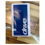 Retails for $151! Drive Medical Single Axle Blue Streak Wheelchair, Flip Back Desk Arm, Swing Away Footrests, 18", 1 Count