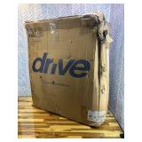 Retails for $151! Drive Medical Single Axle Blue Streak Wheelchair, Flip Back Desk Arm, Swing Away Footrests, 18", 1 Count