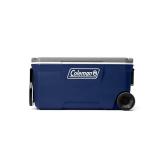 Retails for $114! Coleman 316 Series Insulated Portable Cooler with Heavy Duty Wheels, Leak-Proof Wheeled Cooler, 100+ Can Capacity, Ideal for Tailgating, Camping, Beach, Sports and More