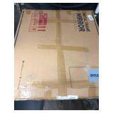 Retails for $180! Keonjinn Black Bathroom Mirror for Over Sink, 42 x 36 Inch Large Rounded Rectangle Bathroom Vanity Mirror, Matte Black Farmhouse Wall Mirror, HD Tempered Glass, Seamless Aluminum All