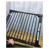 Retails for $121! Fairy Baby 51.18" Extra Tall Pet Cat Gate, 48.5"-56.2" Extra Wide Baby Gate for Doorways Stairs Hallway Kitchen, Tall Cat Safety Gate Pressure Mounted, Walk Thru Auto Close Metal Dog