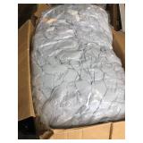 Retails for $126! Hobestluk 3 in 1 Bean Bag Chair Giant Bean Bag Chairs for Adults with Bubble Cover Convertible Bean Bag Floor Cushion with Machine Washable Cover for Living Room (Bubble Dark Grey)