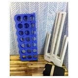 SDADI Jumbo 4 in a Row Game, 4-to-Score Giant Game Set with Adjustable Height (2.5-3.5 FT) for Kids & Adults, Indoor/Outdoor Connect Game with Quick-Release Slider, Perfect for Family and Party Games