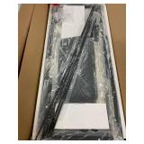 DUMOS L Shaped Desk Computer Gaming Corner Table 50 Inch Home Office Writing Student Work PC Workstation with Side Storage Bag CPU Stand for Bedroom Small Spaces