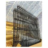 Retails for $125! PJYuCien Dog Playpen - 8 Panels 36 H Metal Foldable Dog Exercise Pen, Pet Fence Puppy Crate Kennel Indoor Outdoor with Top Cover & Bottom Pad for Medium Large Pets