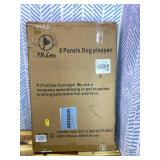 Retails for $125! PJYuCien Dog Playpen - 8 Panels 36 H Metal Foldable Dog Exercise Pen, Pet Fence Puppy Crate Kennel Indoor Outdoor with Top Cover & Bottom Pad for Medium Large Pets